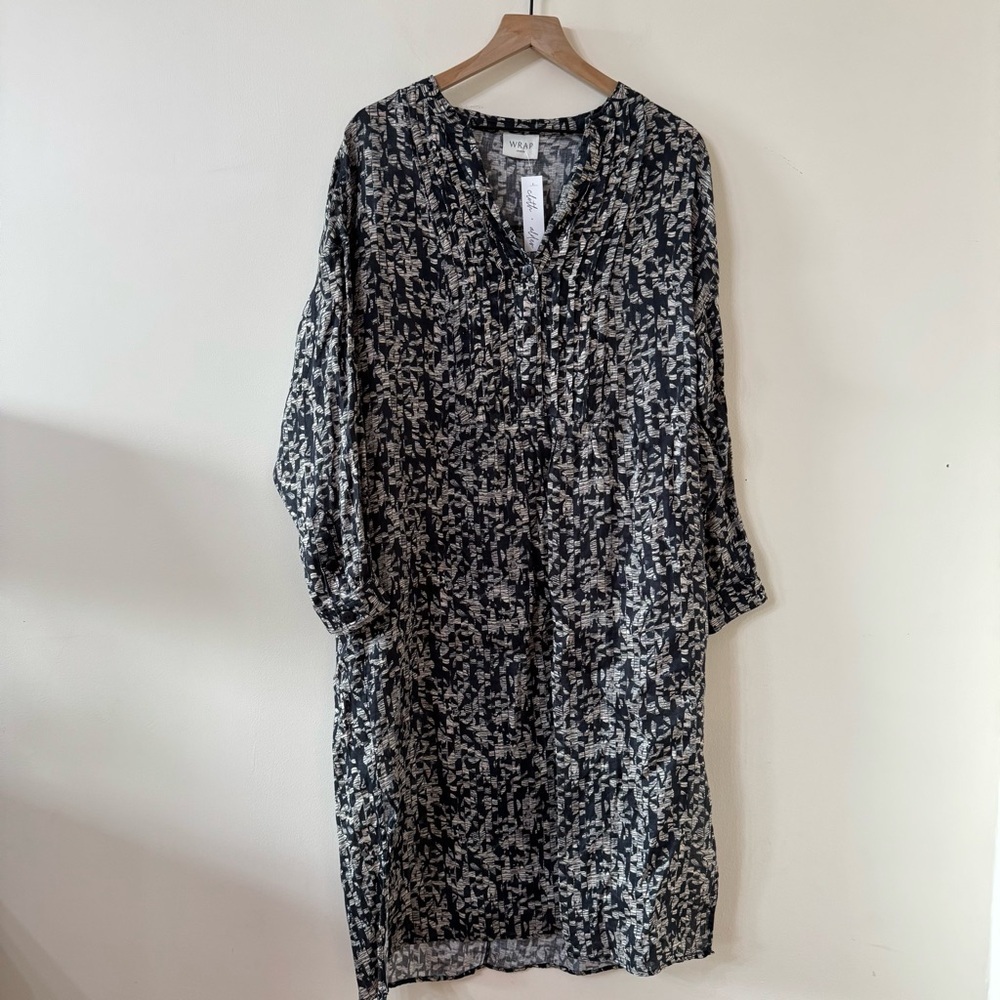 💫 WRAP LONDON 100% linen dress - size US 10